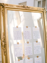 Load image into Gallery viewer, Seating Chart - Wax Seal Writing