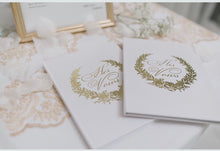 Load image into Gallery viewer, Elegant Wedding Vow Books - White Hardcover Blank