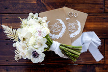 Load image into Gallery viewer, Rustic Boho Chic Wedding Vow Books Blank