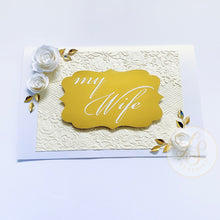 Load image into Gallery viewer, Wedding Card for Husband - Wedding Card for Wide - Bride and Groom Gift