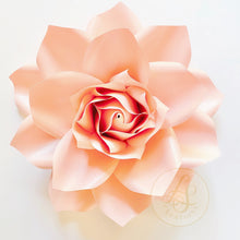 Load image into Gallery viewer, Paper Flower Bundle - Wall Decor, Bridal Shower, Baby Shower, Baby Room Decor, Wedding Backdrop